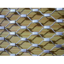 Competitive Price of High Strength Stainless Steel Ferruled Rope Mesh